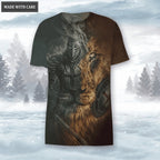 Lion Armor Knight Son Of The King Child Of God Hoodie