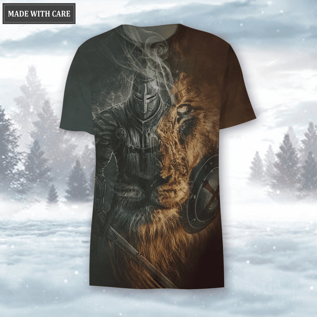 Lion Armor Knight Son Of The King Child Of God Hoodie