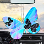 Hologram Butterfly Surrounded By The Glory Ornament