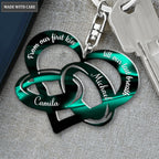 Rings For Couple Personalized Keychain