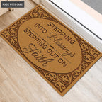 Faith And Blessing Doormat