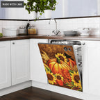 Autumn Is Coming Dishwasher Magnet Cover