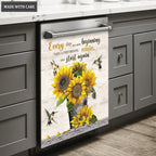 Every Day Is A New Beginning Magnetic Dishwasher Cover