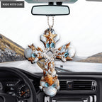 Seashells Cross Ornament