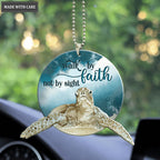 Turtle Walk By Faith Not By Sight Ornament