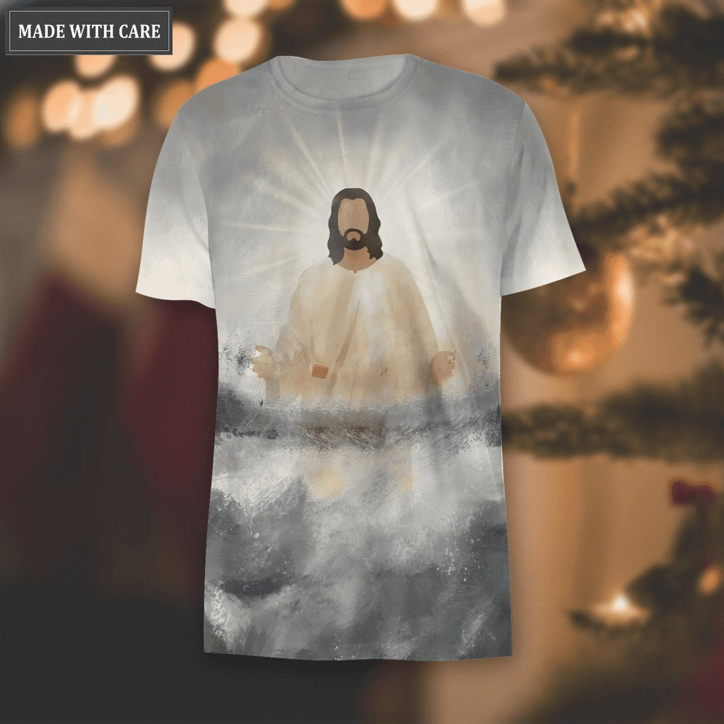 Christian Cross He Is Risen Hoodie