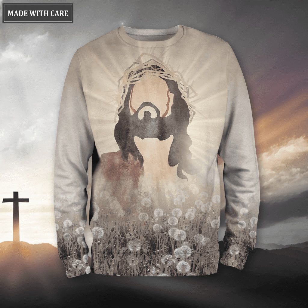 Dandelion Flower Christian Just Have Faith Hoodie