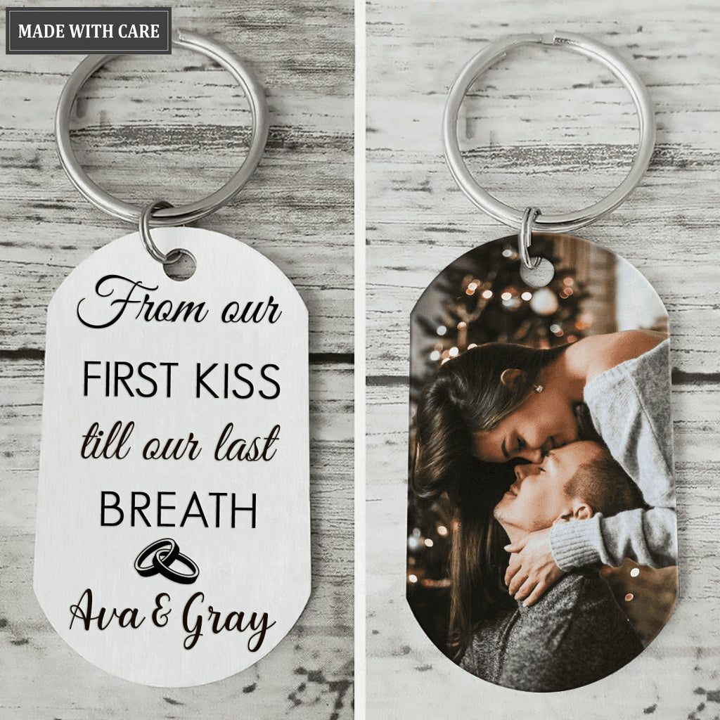 For Couple Personalized Stainless Steel Keychain