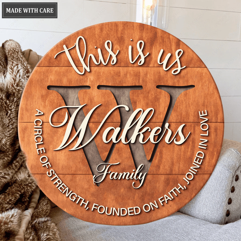 This Is Us Personalized Wood Pallet Sign