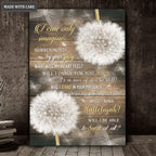 Up Down Dandelion Glory Wall Art