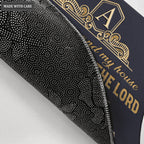Personalized Crest Family Home Serve The Lord Doormat