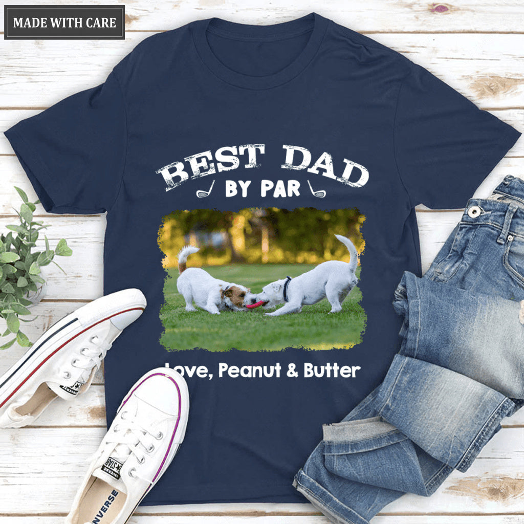 Custom Dog Photo Best Dad By Par