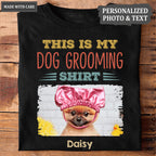 This Is My Dog Grooming Personalized Tshirt