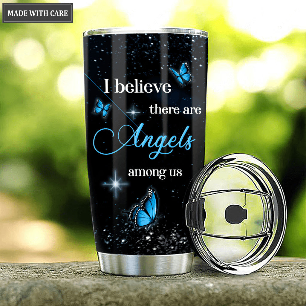 Angel Butterfly Personalized Tumbler