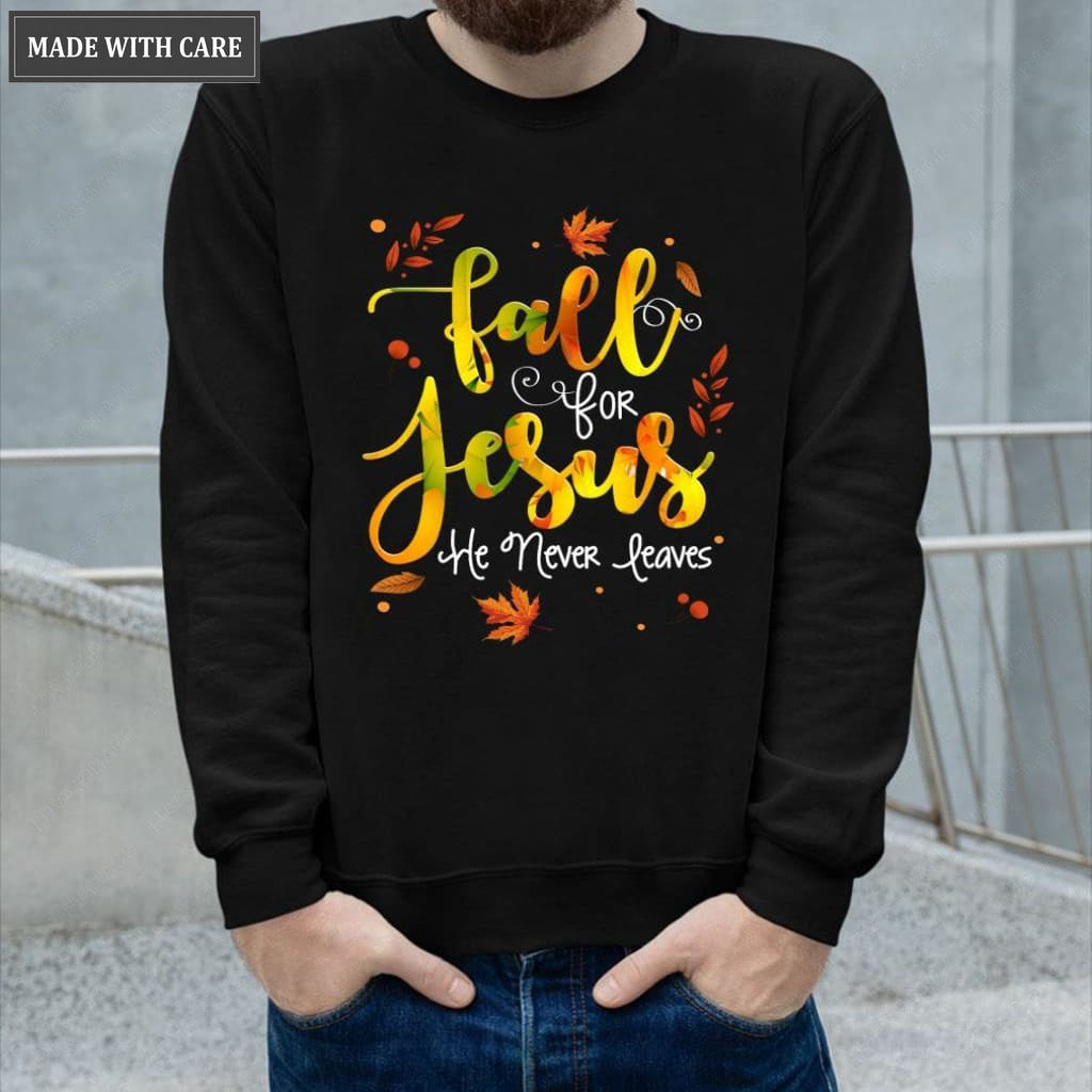 Autumn Fall For Jesus Shirt