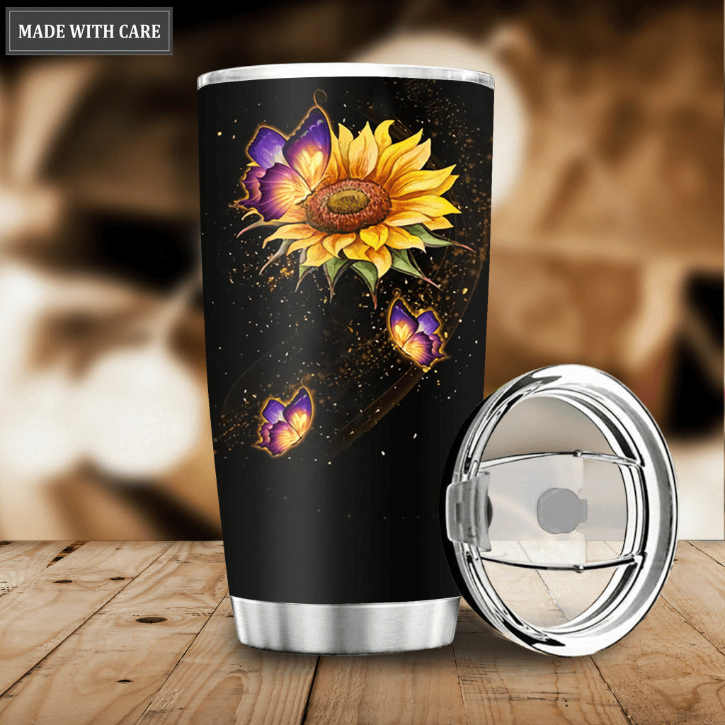 Black And Yellow Glory Customized Tumbler