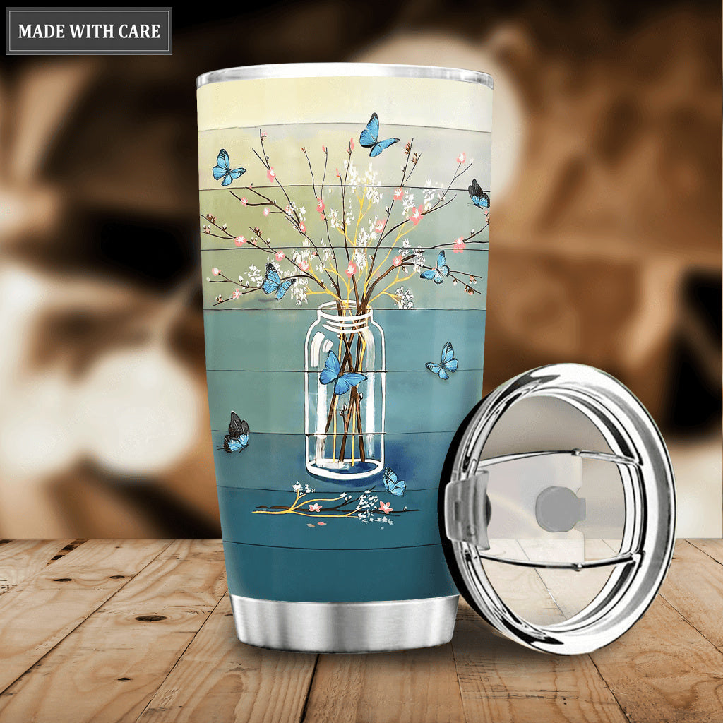 Butterflies Surrounded By Glory Tumbler