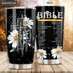 Daisy Cross Bible Emergency Customized Tumbler