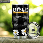 Daisy Cross Bible Emergency Customized Tumbler