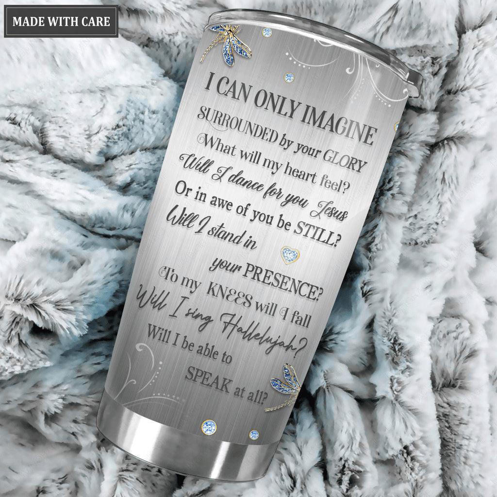 Dragonfly Surrounded By Glory Personalized Tumbler