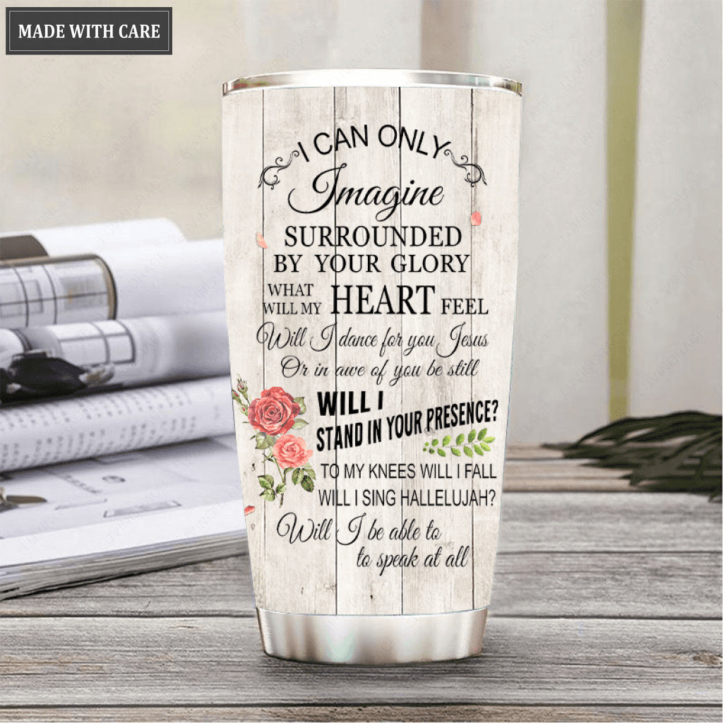 Guitar Surrounded By Glory Customized Tumbler