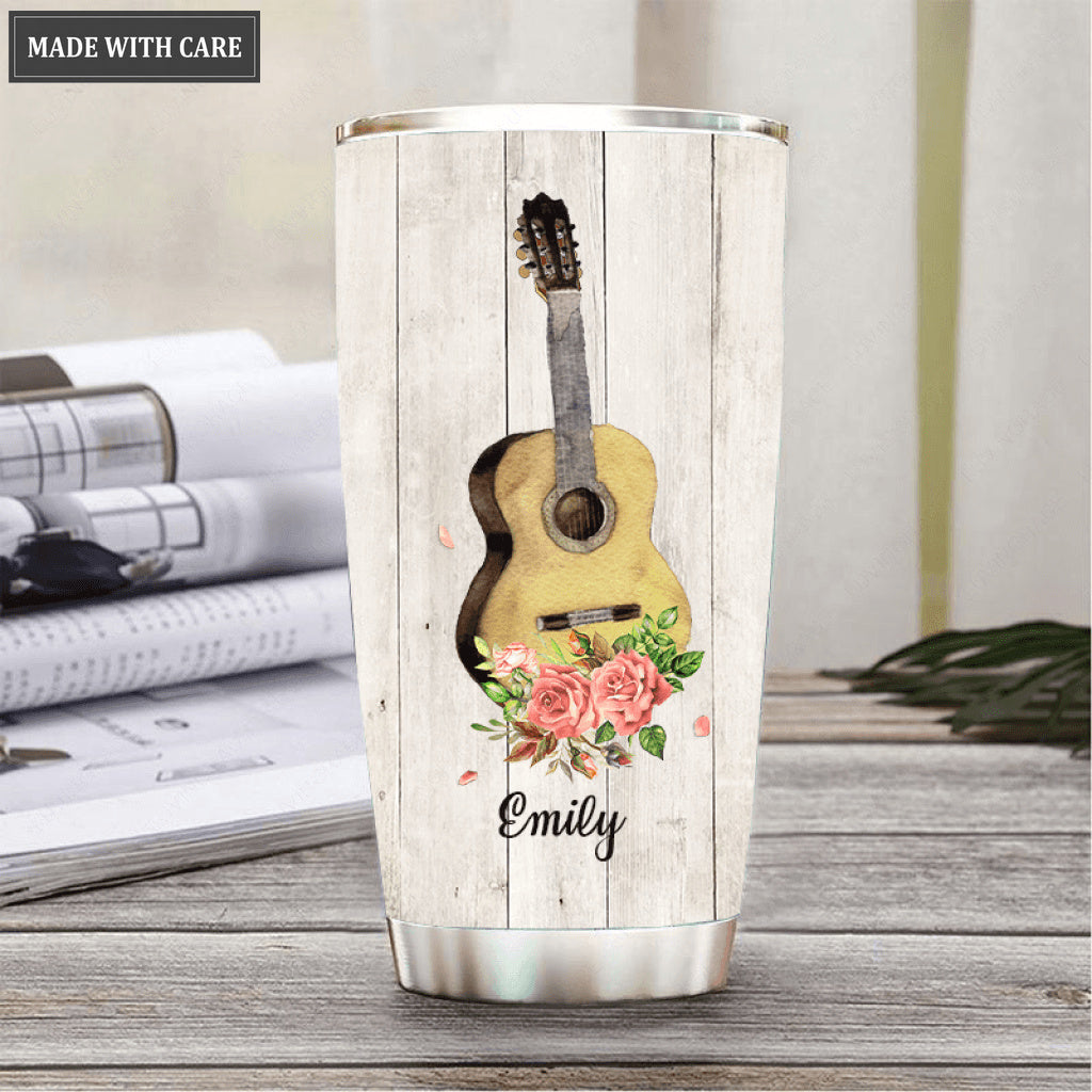 Guitar Surrounded By Glory Customized Tumbler
