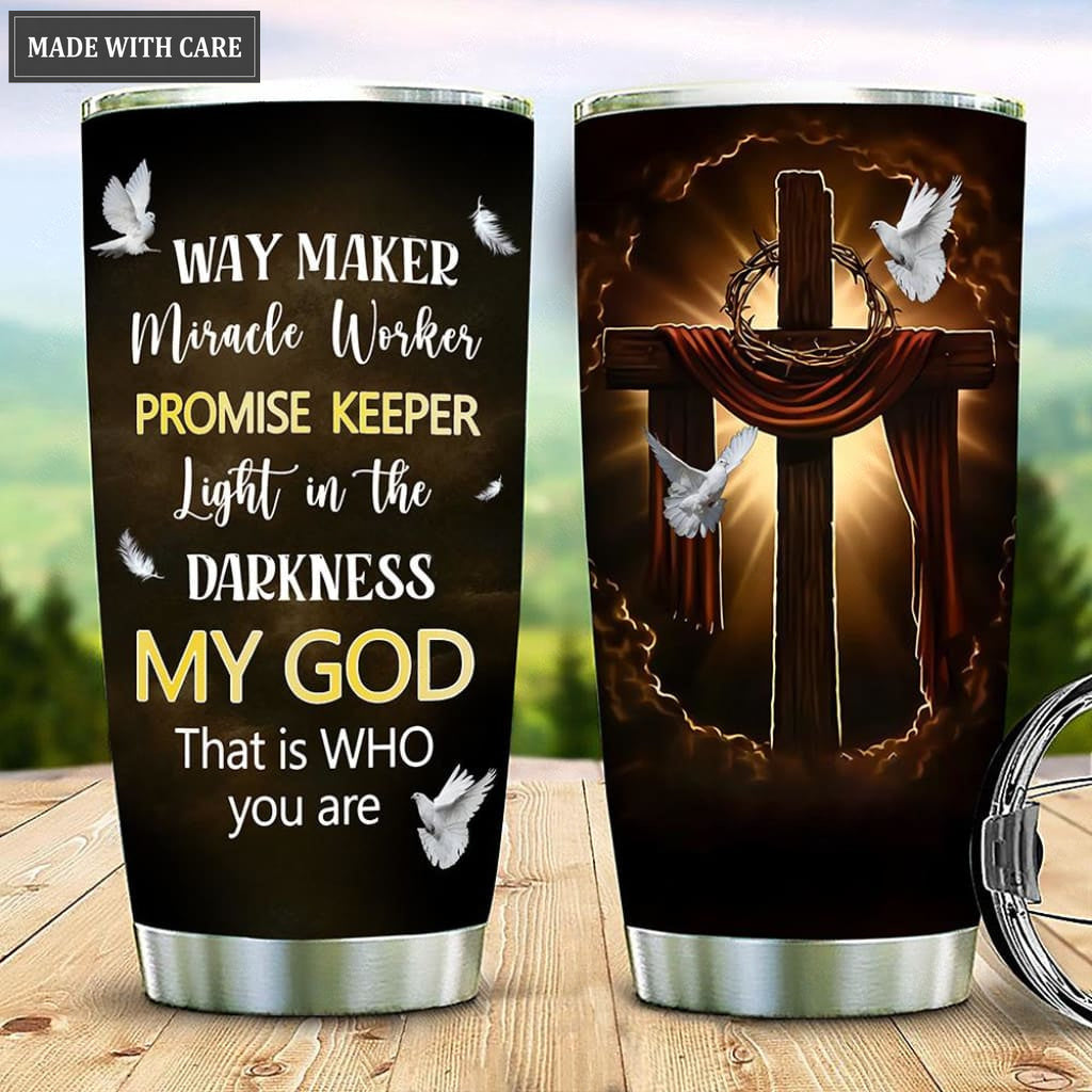Knight Way Maker Personalized Tumbler