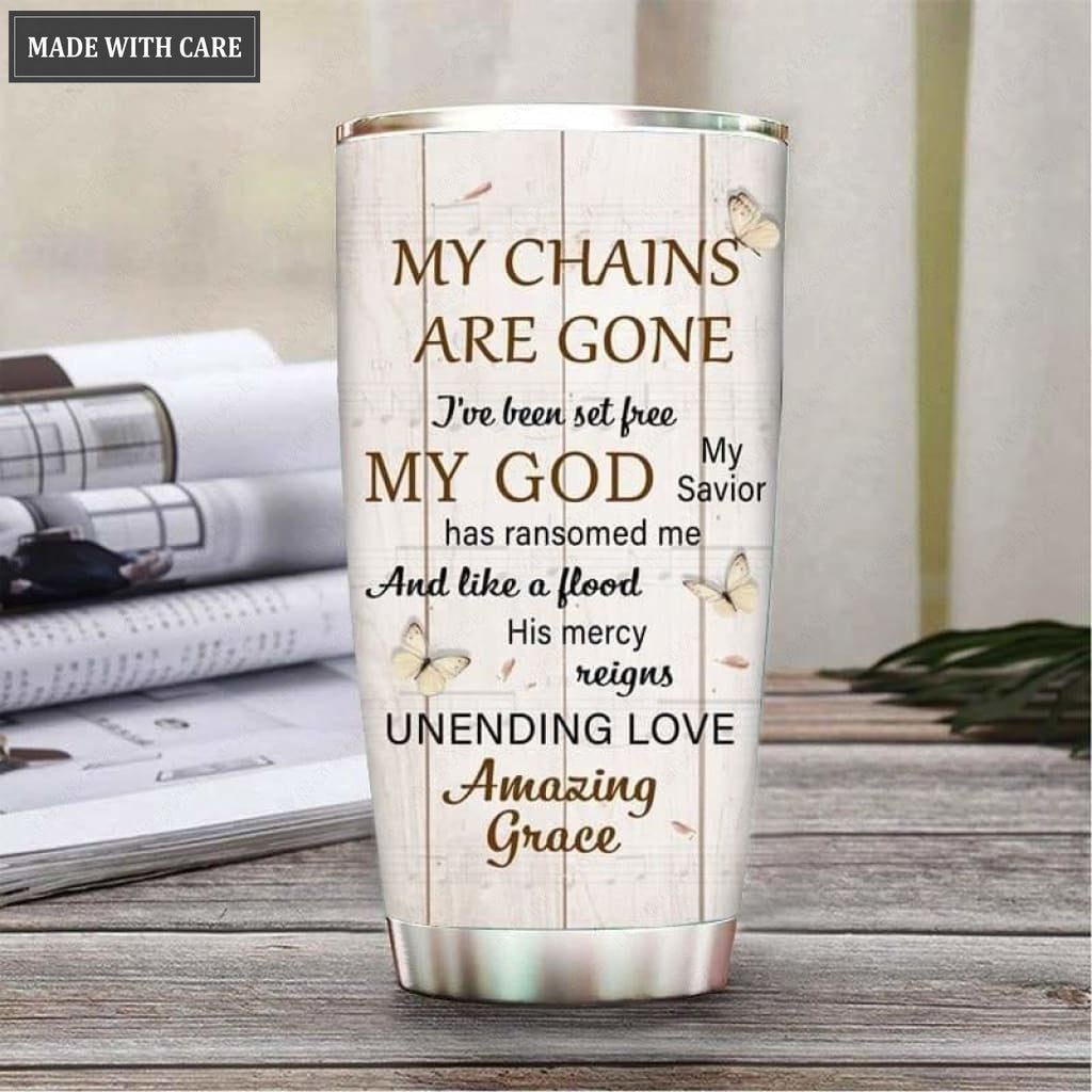 Personalized Horse Chains Are Gone Tumbler