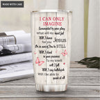 Personalized Pink Boots Glory In The Air Customized Tumbler