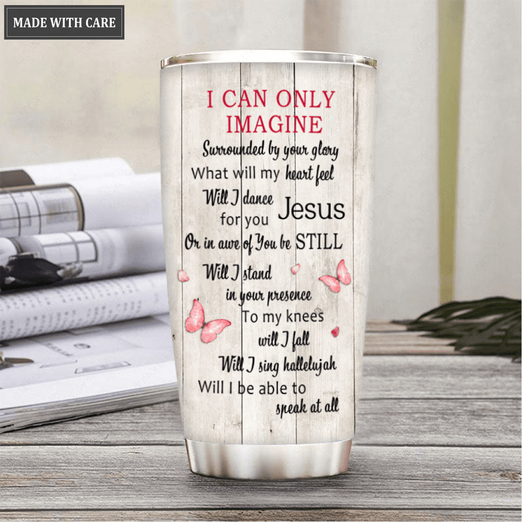 Personalized Pink Boots Glory In The Air Customized Tumbler