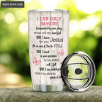 Personalized Pink Boots Glory In The Air Customized Tumbler