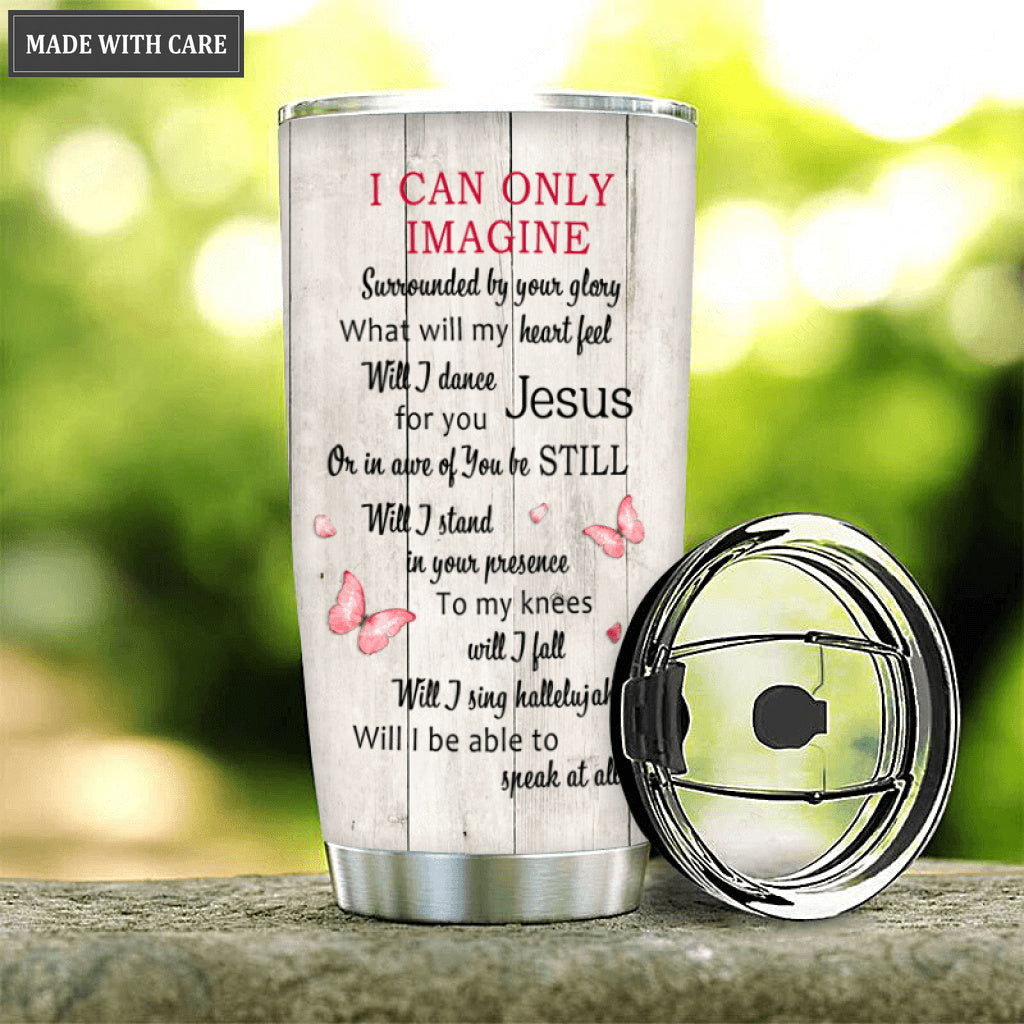 Personalized Pink Boots Glory In The Air Customized Tumbler