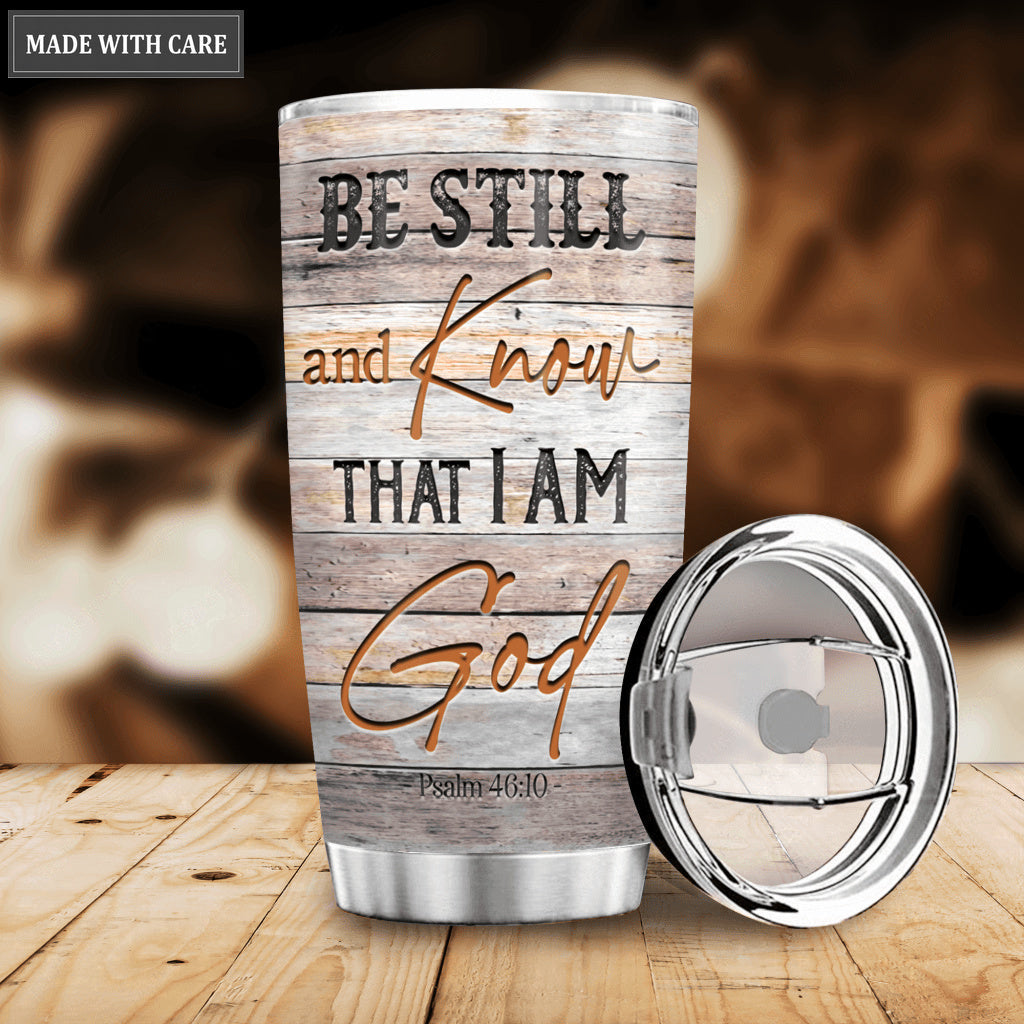 Personalized Tumbler Be Still Horse