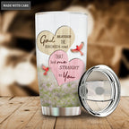 Personalized Tumbler Truck Heart God Blessed