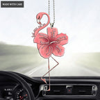 Pretty Flamingo God Says You Are Ornament