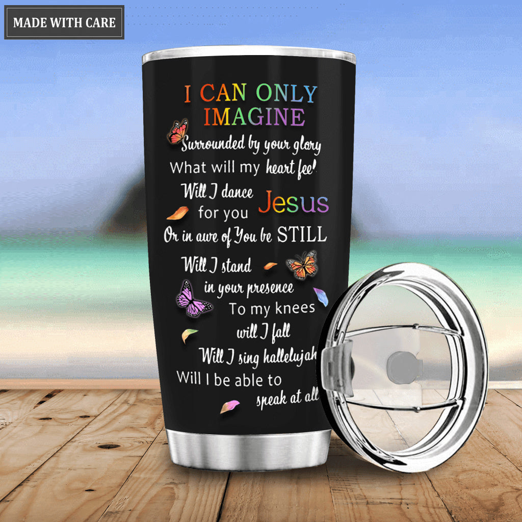 Rainbow Purple Sunflower Personalized Tumbler