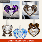 Animal Couple God Blessed Personalized Ornament - Buy 2 Only 18.99$