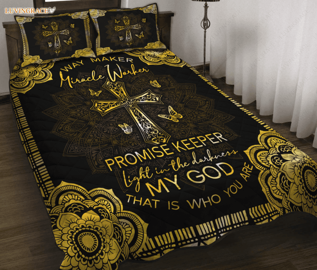 Way Maker Cross Bedding Set