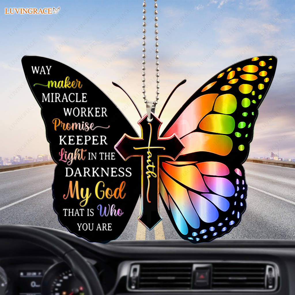 Way Maker Miracle Worker Promise Keeper Ornament