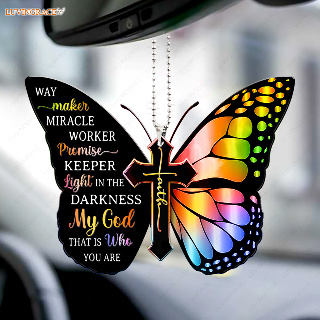 Way Maker Miracle Worker Promise Keeper Ornament