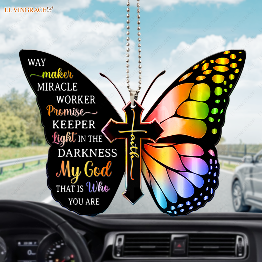 Way Maker Miracle Worker Promise Keeper Ornament