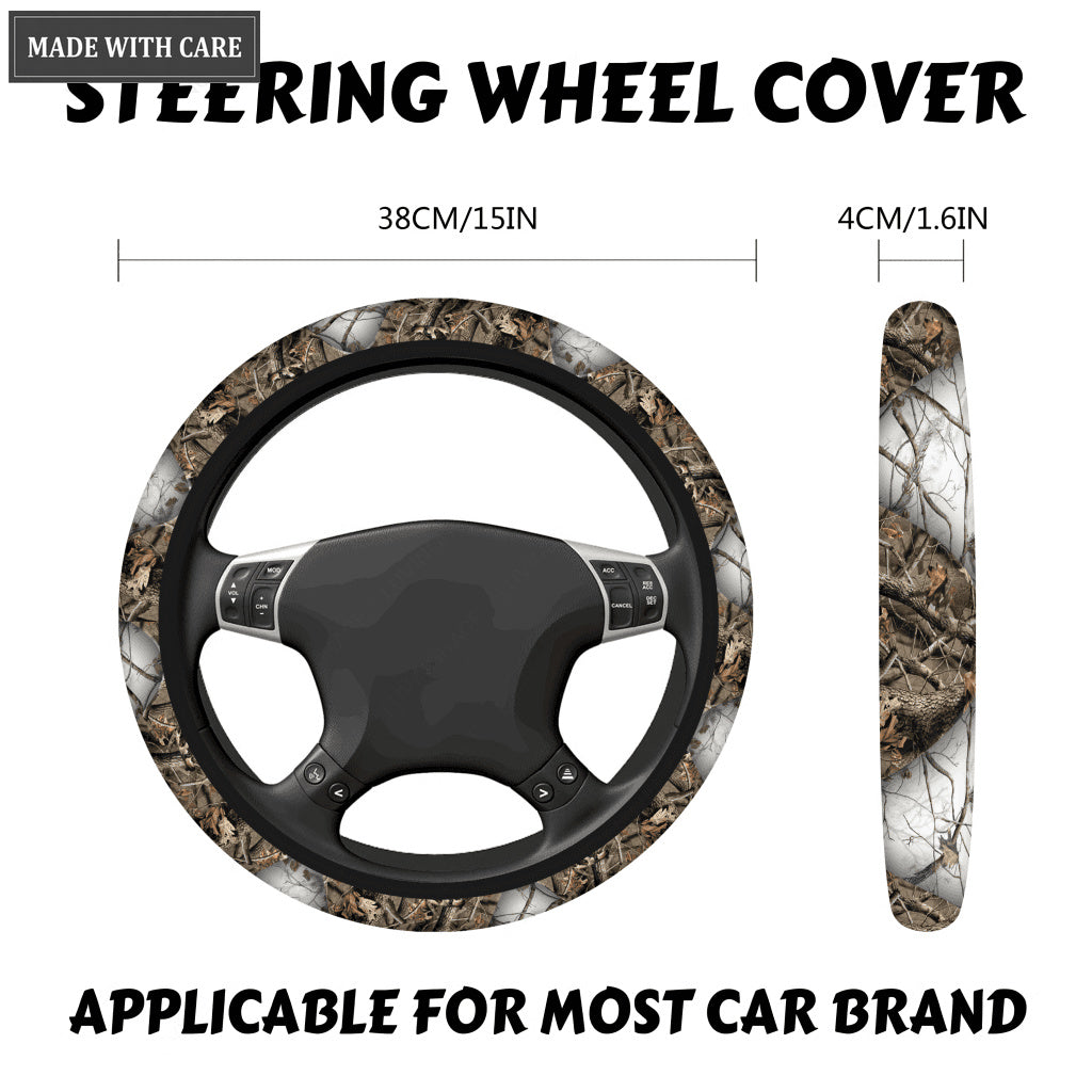 Camo Hunting Steering Wheel Cover Car Accessories