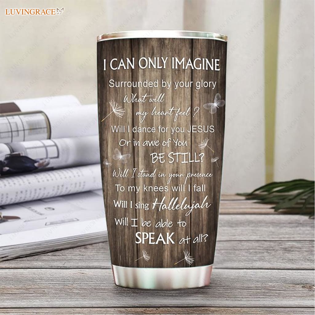 White Dandelion Surrounded By Glory Customized Tumbler Tumbler