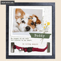 No Longer By My Side - Personalized Custom Pet Memorial Sign