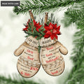 Christmas Gloves By Glory Ornament
