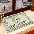 Luvingrace L32 Monogram Collection Family Name Personalized Doormat