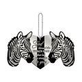 Zebra Couple God Blessed Personalized Ornament